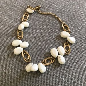 Summery custom jewlery with gold and marble